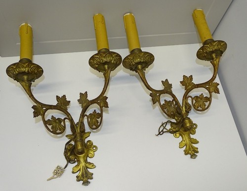 Paire appliques murales - appliques,