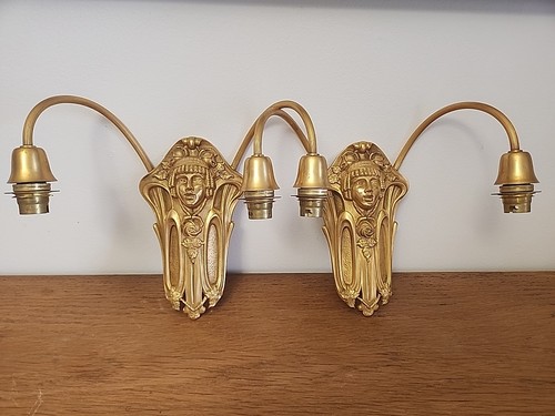 Superbe paire applique - paire,