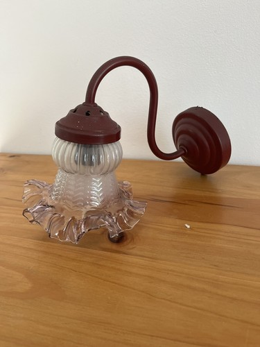 Ancienne applique bordeaux - ancienne,