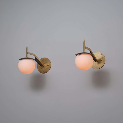 Paire appliques italiennes - paire, d'appliques